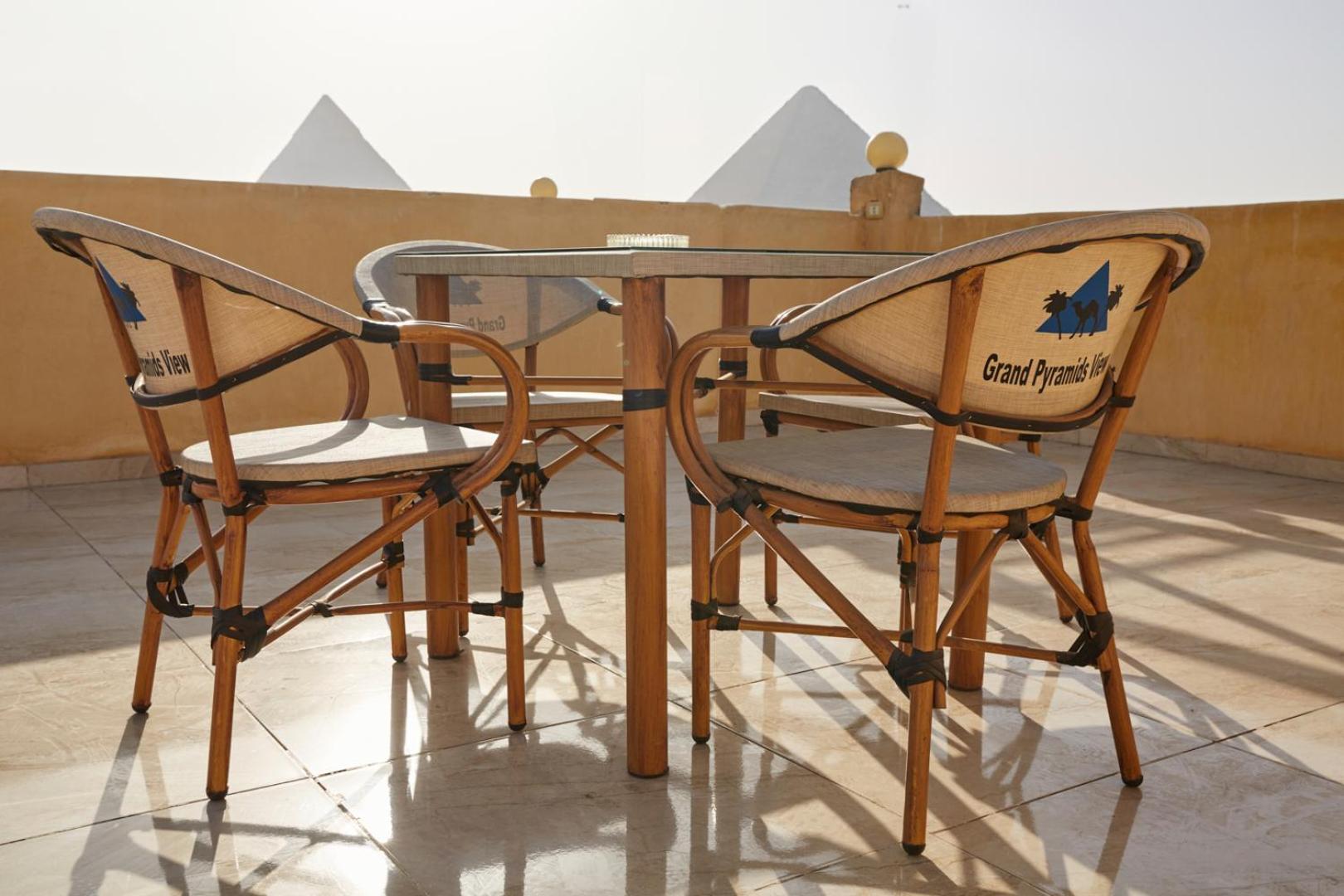 Grand Pyramid View Hotel Kafret el-Gabal エクステリア 写真