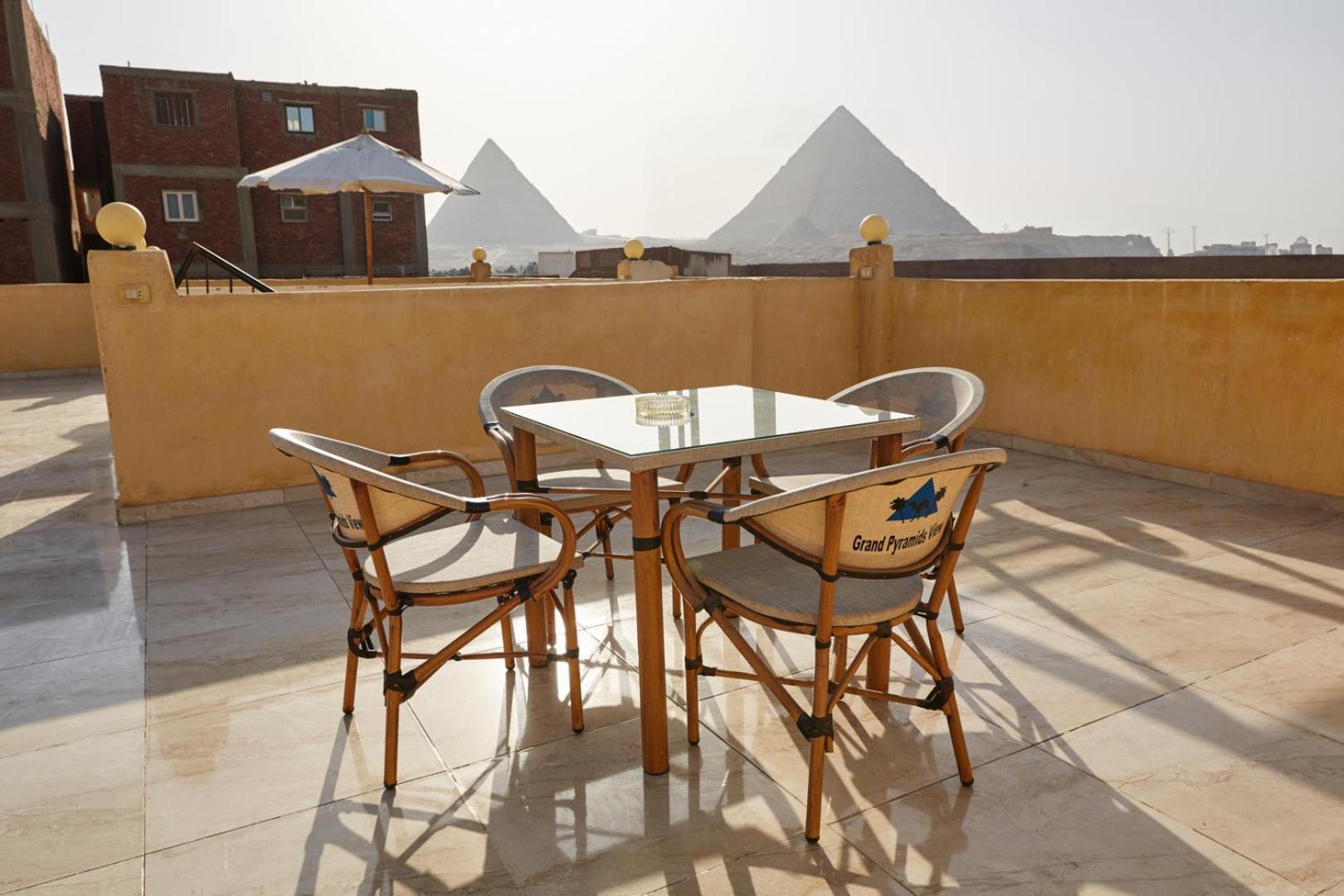 Grand Pyramid View Hotel Kafret el-Gabal エクステリア 写真