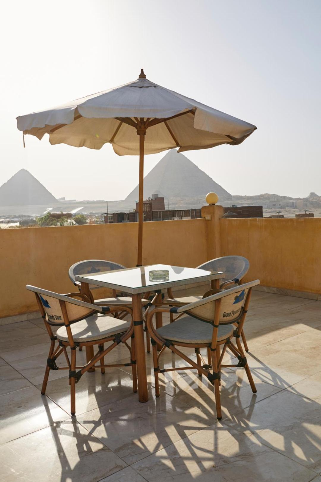 Grand Pyramid View Hotel Kafret el-Gabal エクステリア 写真