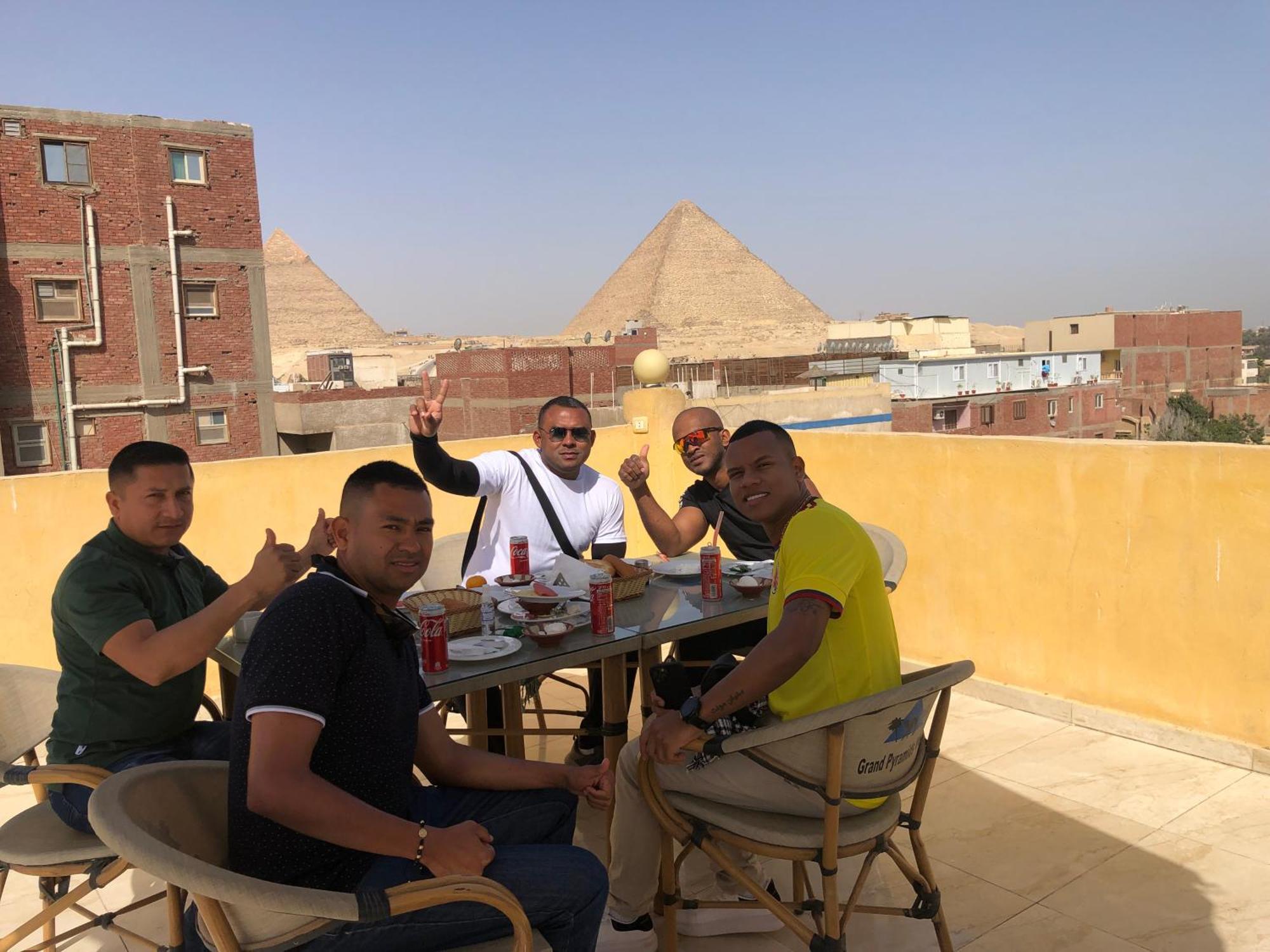 Grand Pyramid View Hotel Kafret el-Gabal エクステリア 写真