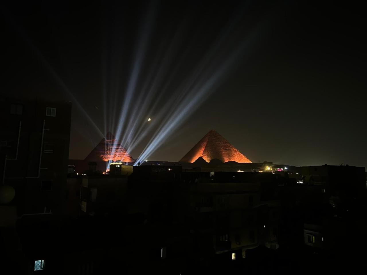 Grand Pyramid View Hotel Kafret el-Gabal エクステリア 写真