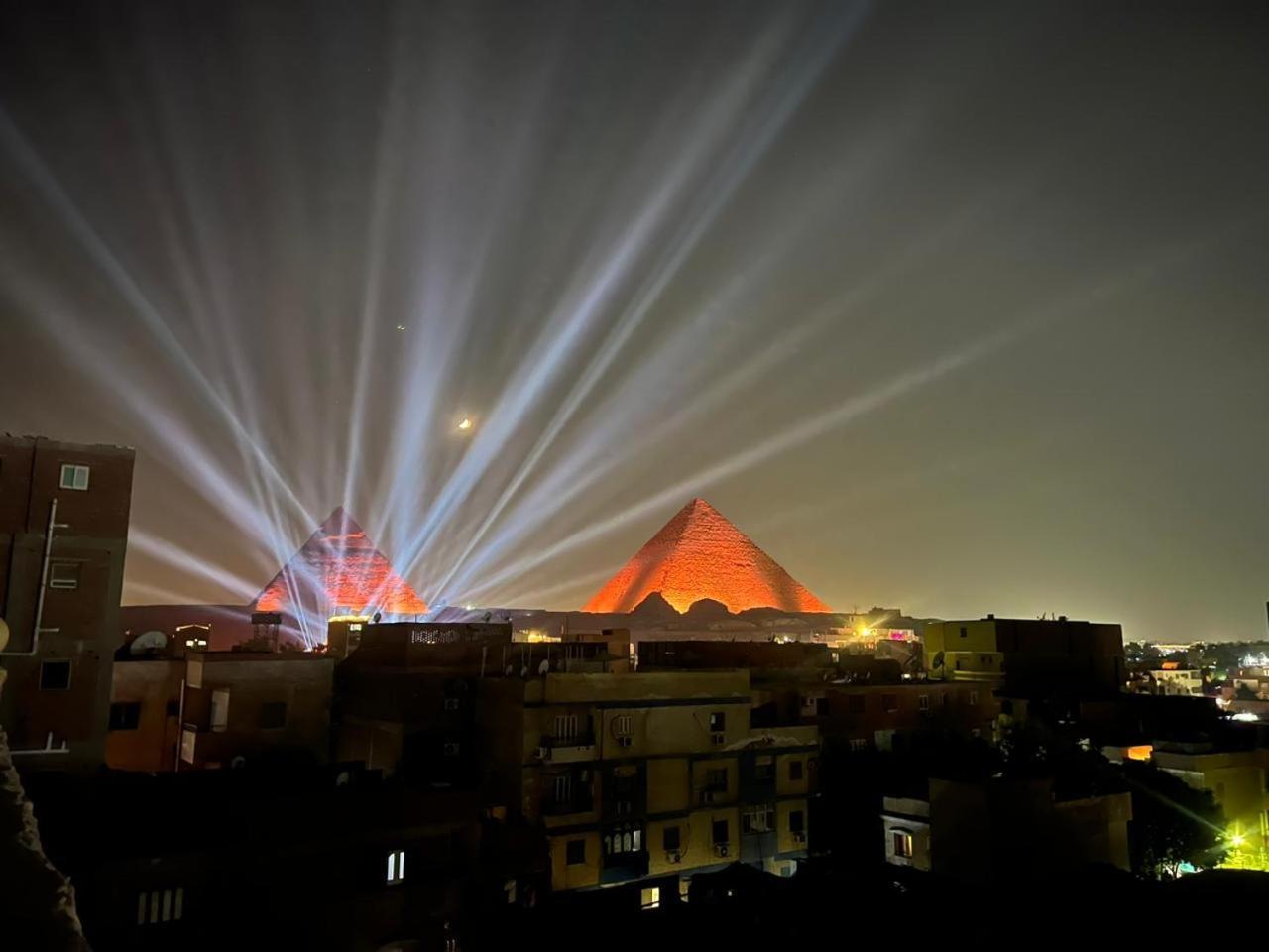Grand Pyramid View Hotel Kafret el-Gabal エクステリア 写真