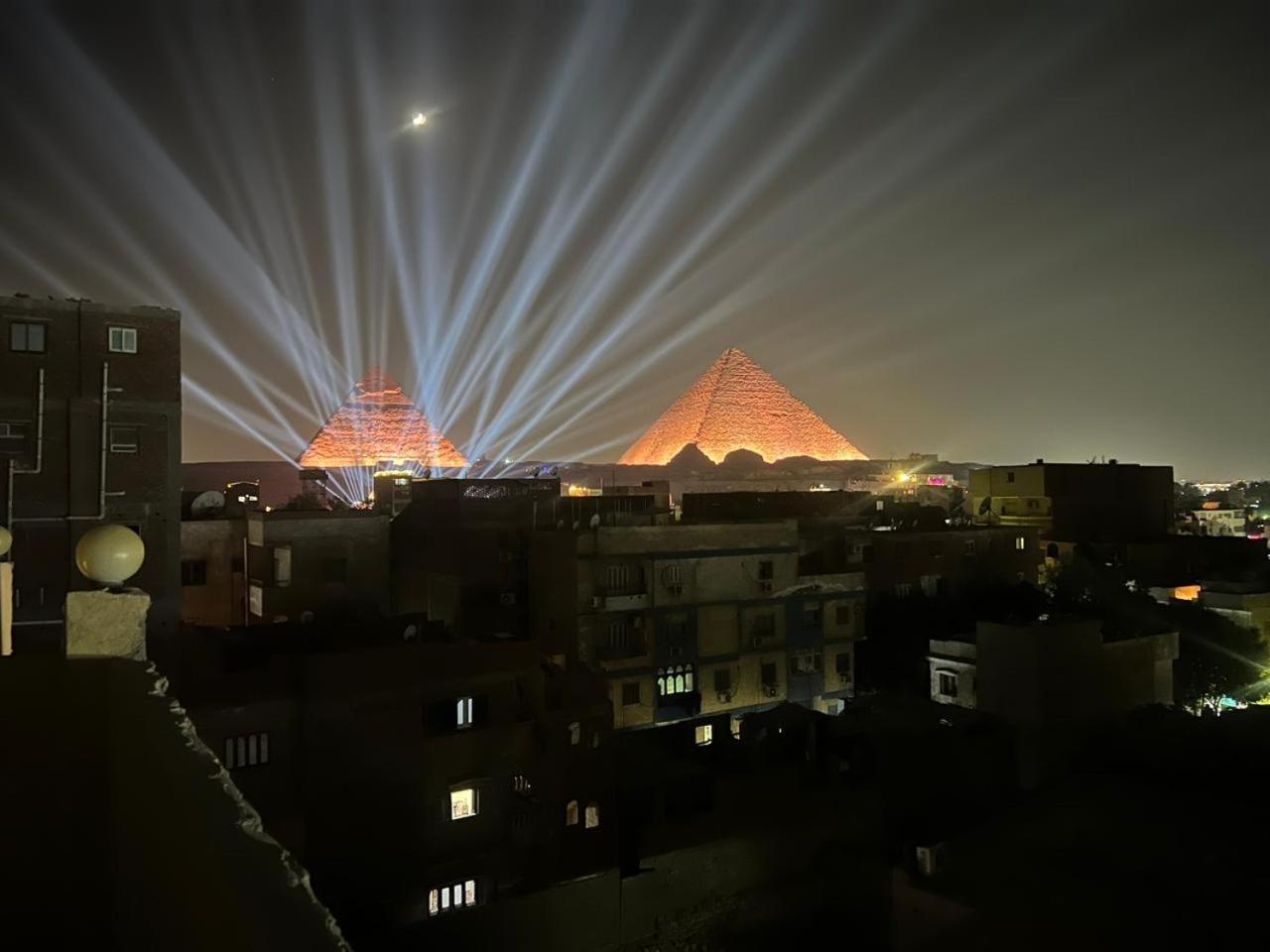 Grand Pyramid View Hotel Kafret el-Gabal エクステリア 写真